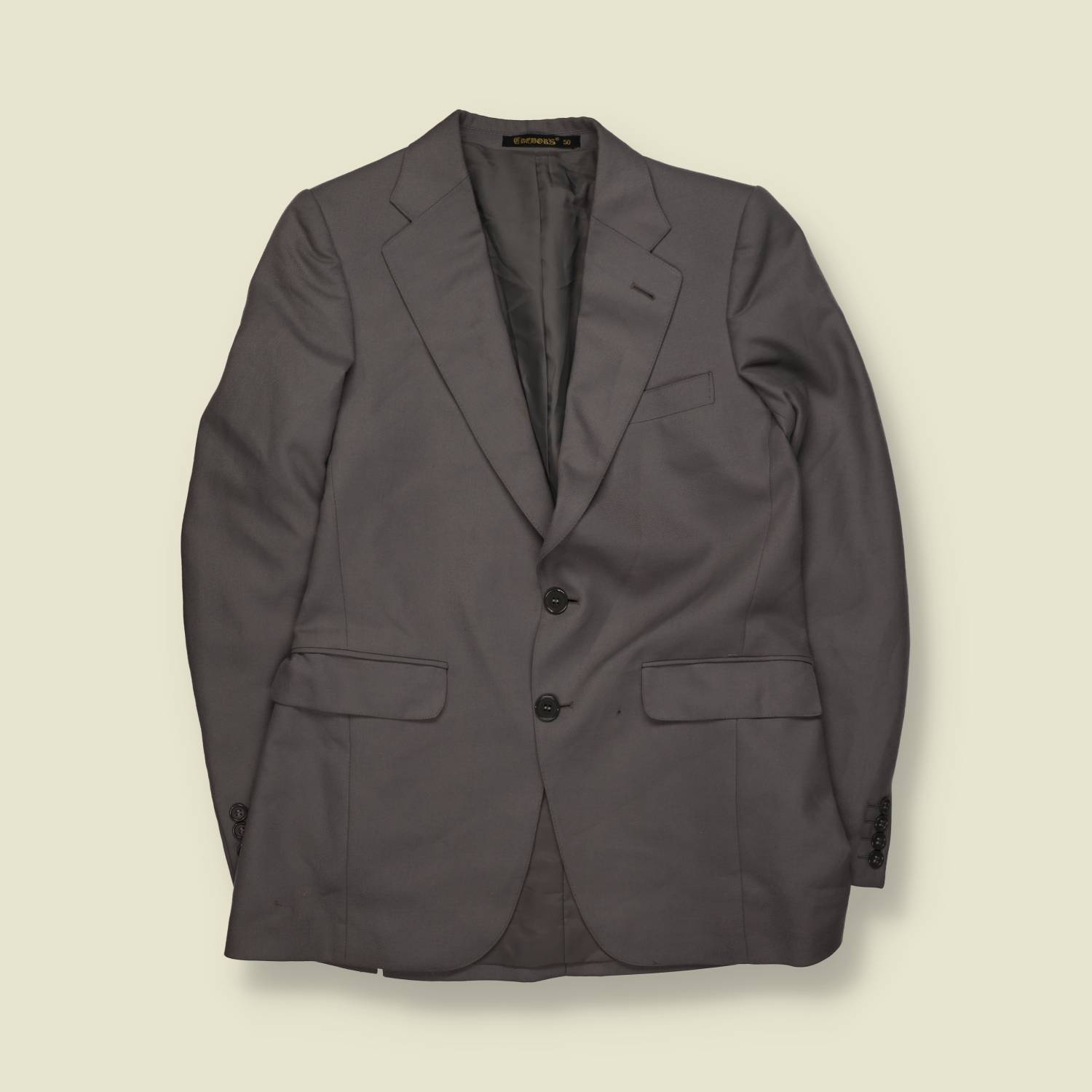 1970s | Italian Made | Blazer | Grey - M