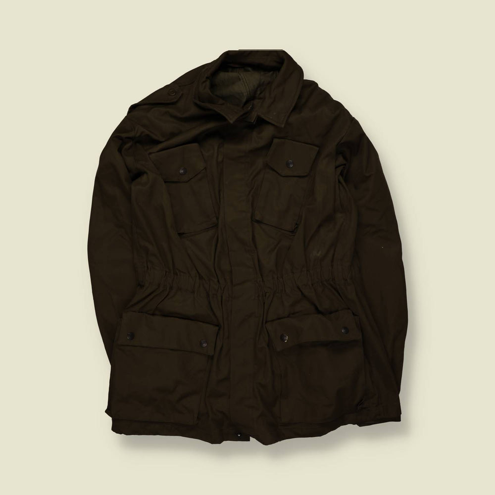 1980s | Italian Made | Field Jacket | Dark Brown - XS