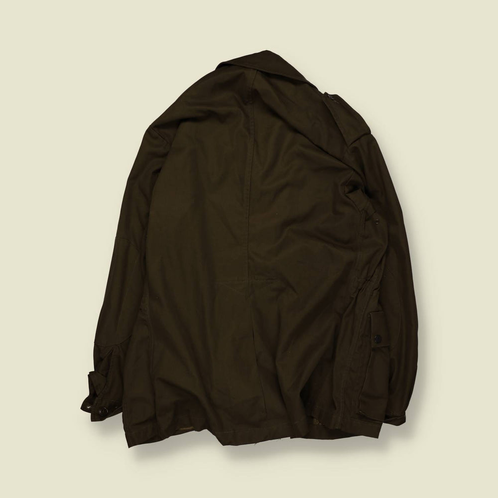 1980s | Italian Made | Field Jacket | Dark Olive - XXS