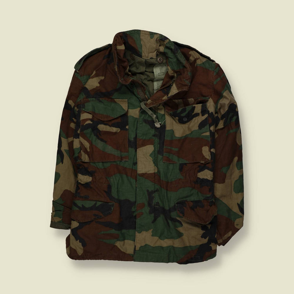 1984 | U.S. M-65 Field Jacket | Woodland Camouflage - XXS