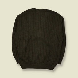 1980s | Nazareno Gabrielli | Suede Front Cardigan – XXL