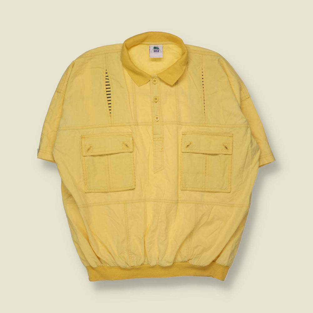 1980s | New Fast | Lightweight Utility Polo - XXXL