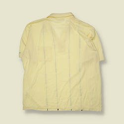 1980s | Catamaran | Pattern Stripe Polo - XXXXL