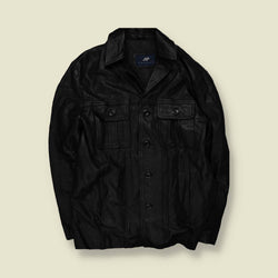 1980s | JP Casuals | Leather Jacket - L