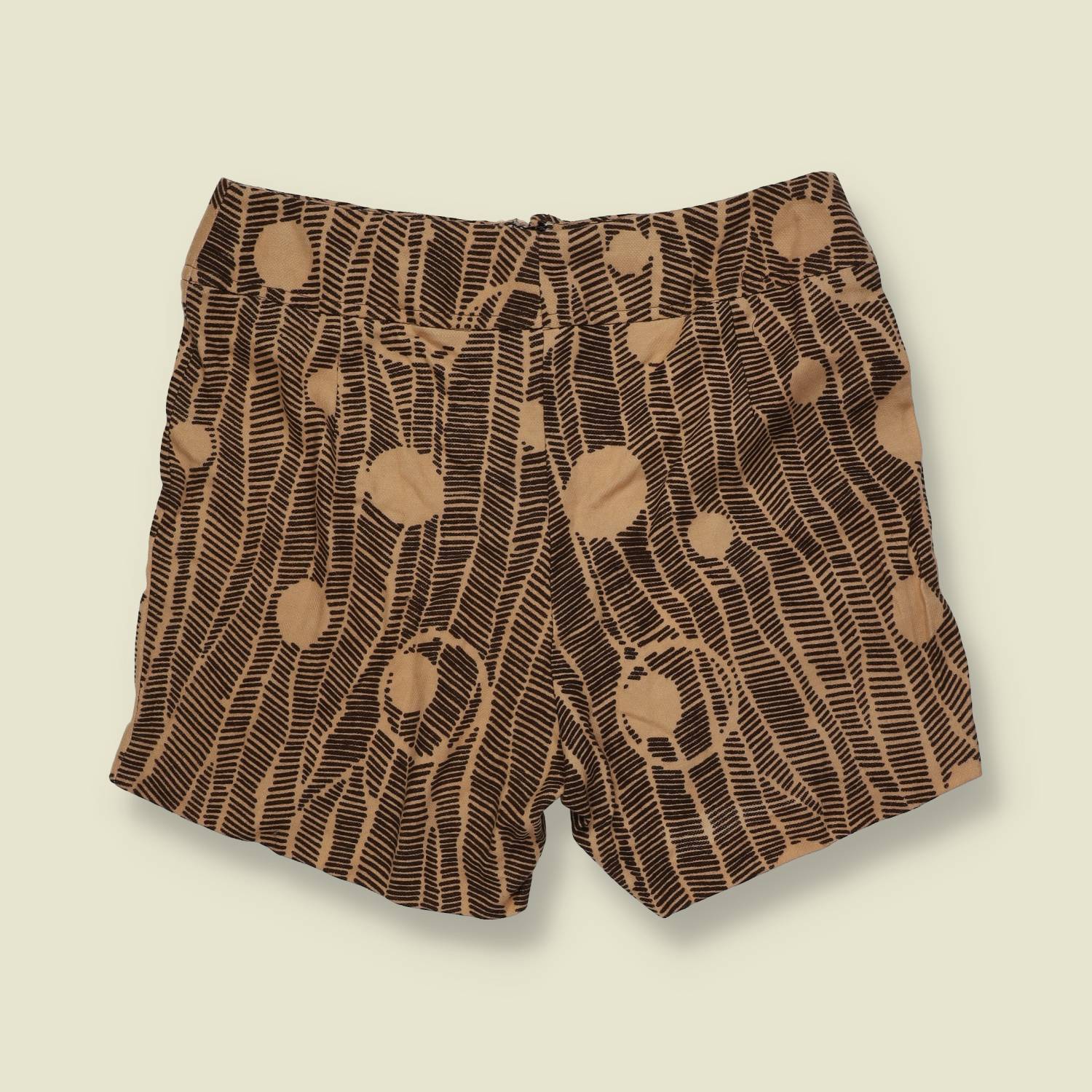 1970s | Deadstock Two-Piece Lounge Set | Brown And Beige - 10