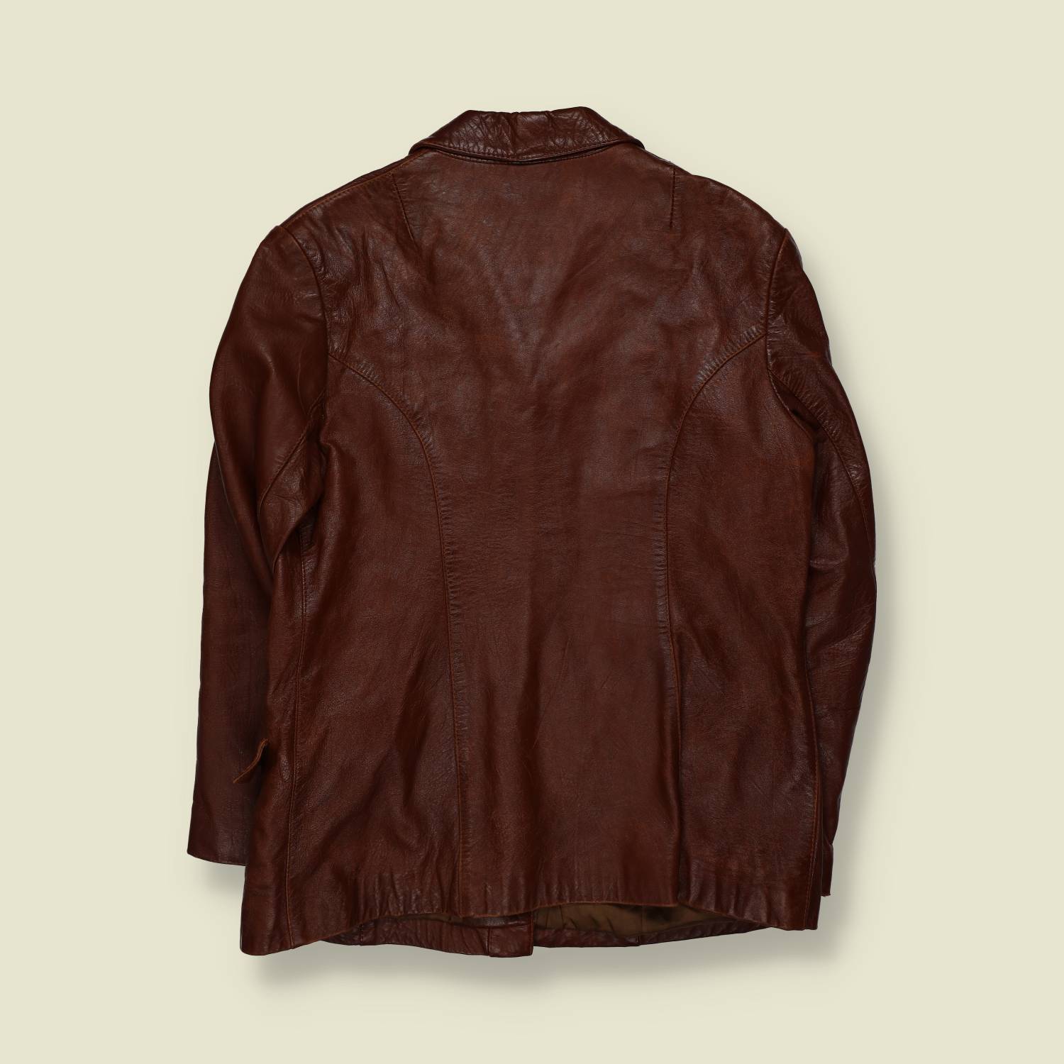 1970s | Leather Jacket | Brown - 14