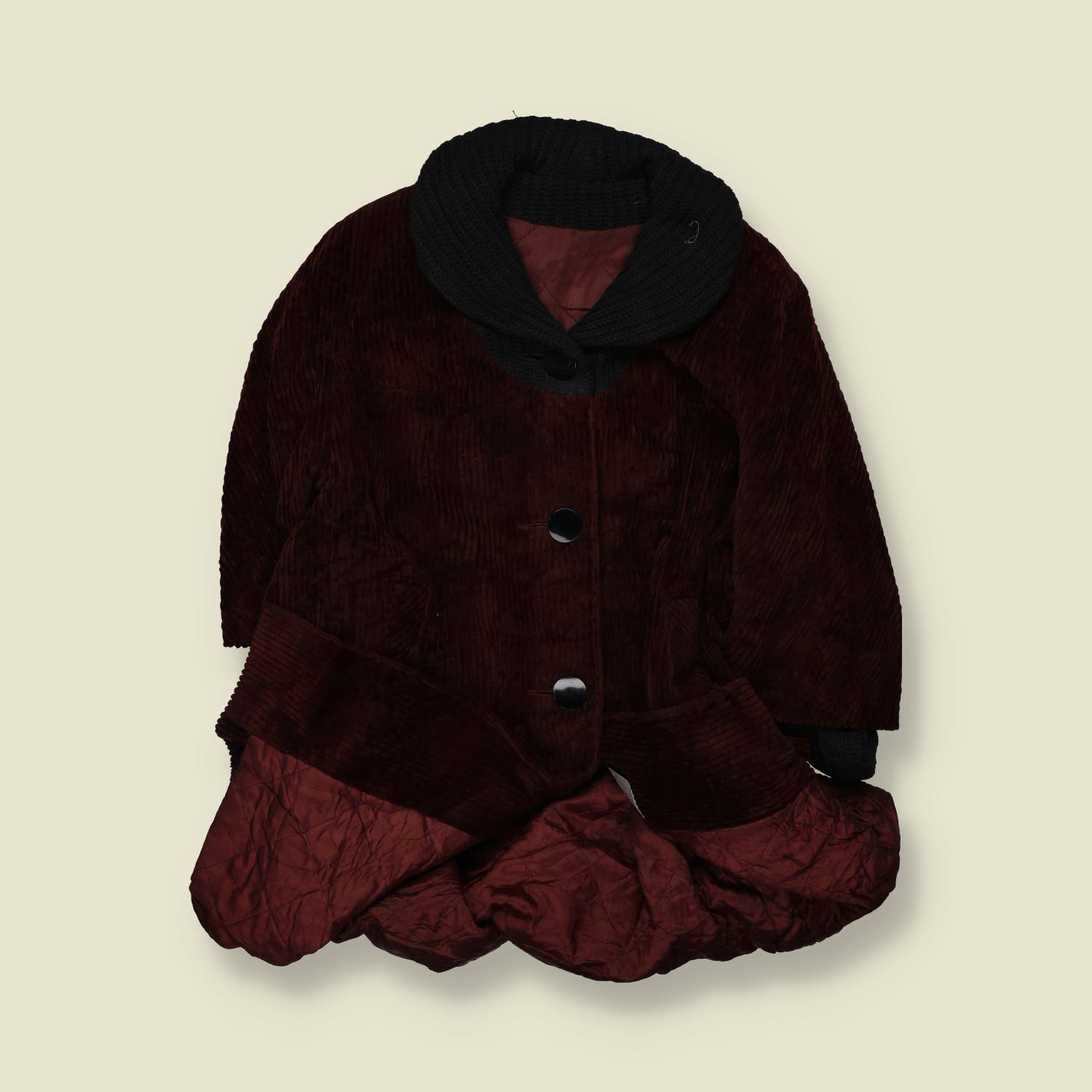 1980s | Betty Rose Coat | Burgundy - 20