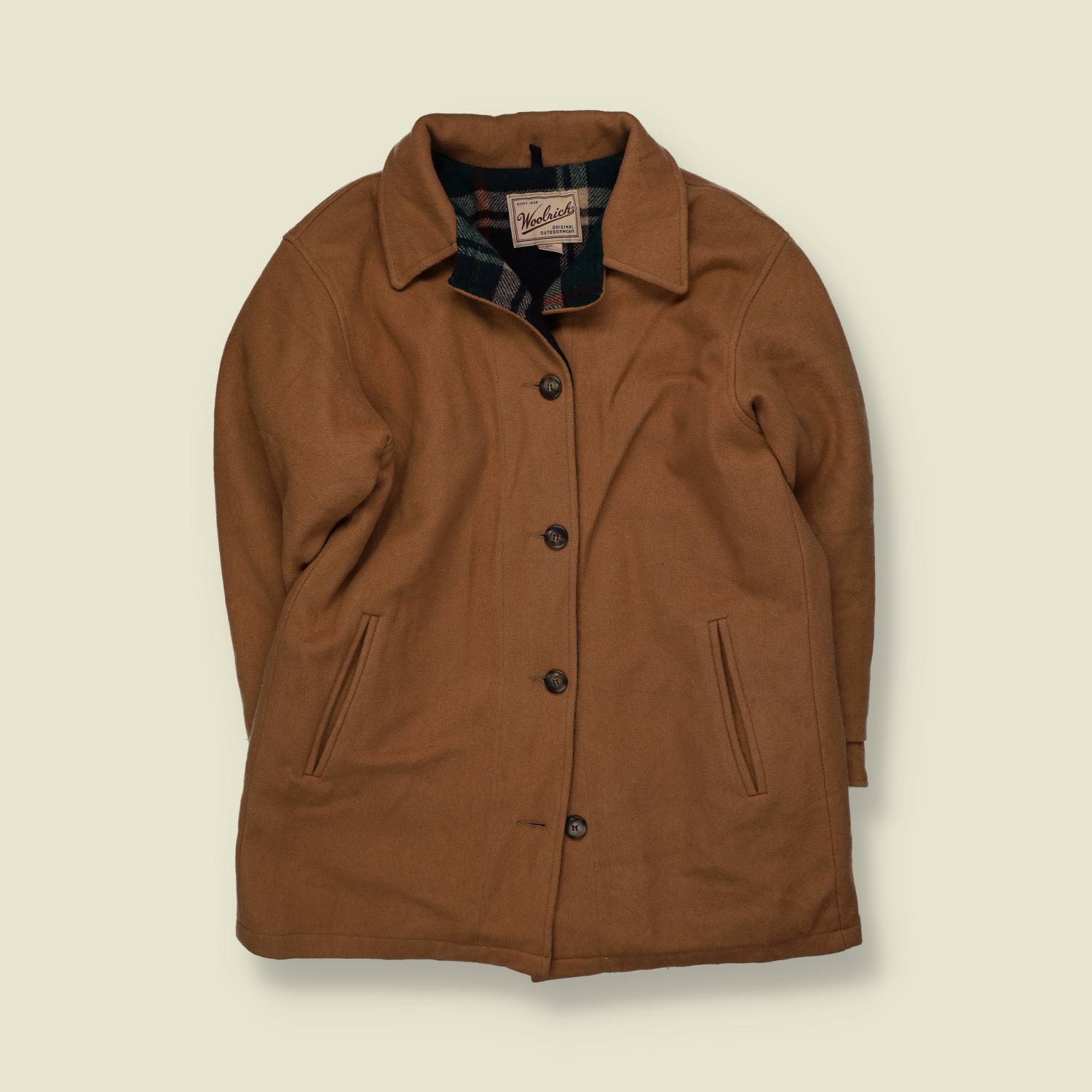1990s | Woolrich Coat | Camel Brown - 14