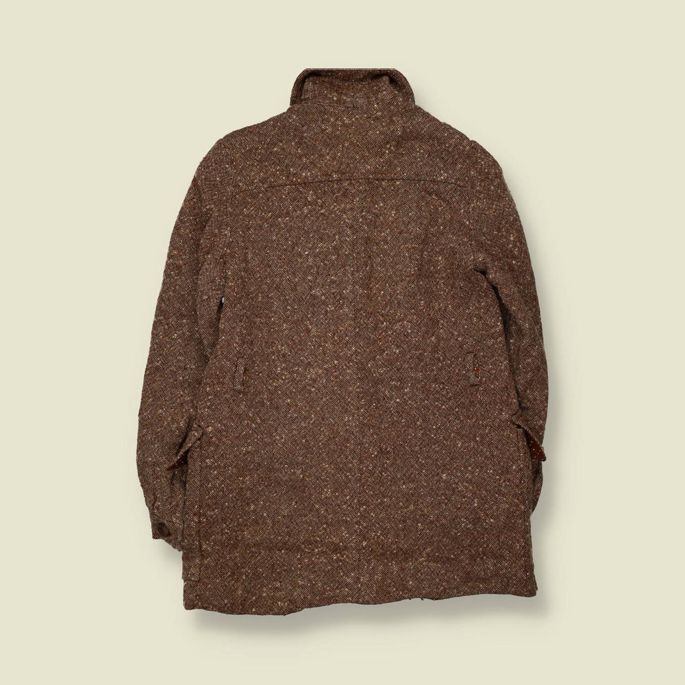 1960s | Pendleton Hand Loomed Coat | Brown Fleck - 10