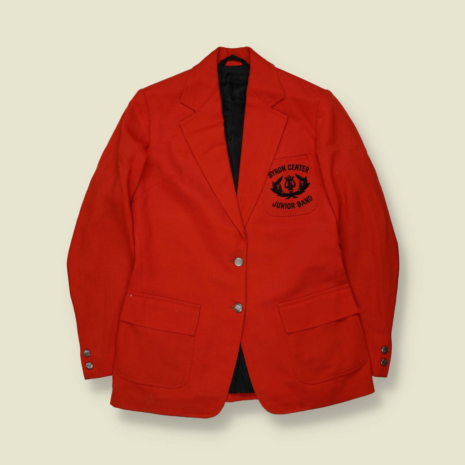 1970s | Byron Center Junior Band Blazer | Red - 10