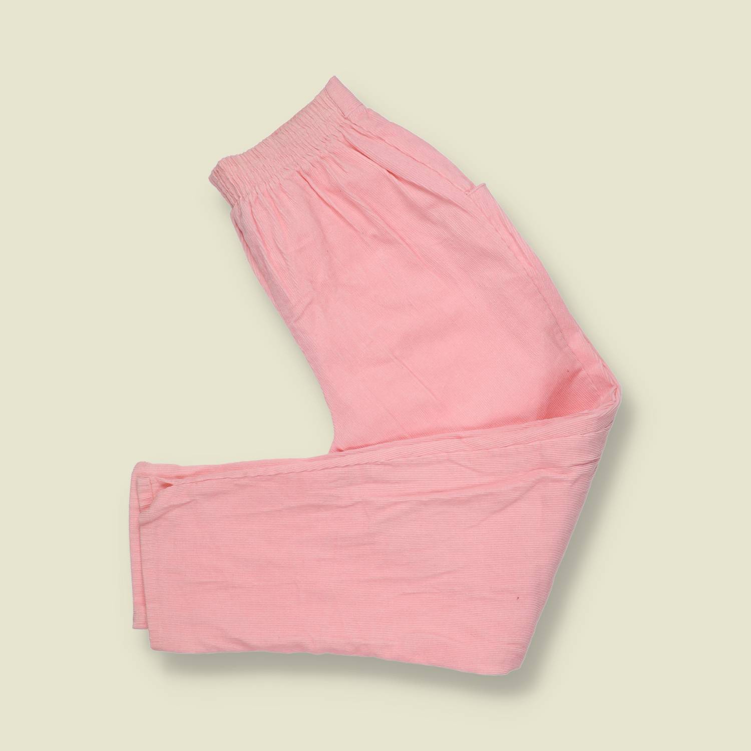 1980s | Lightweight Cord Trousers | Pink - w28
