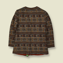 1980s | Tapestry Blazer | Geometric Print - 8