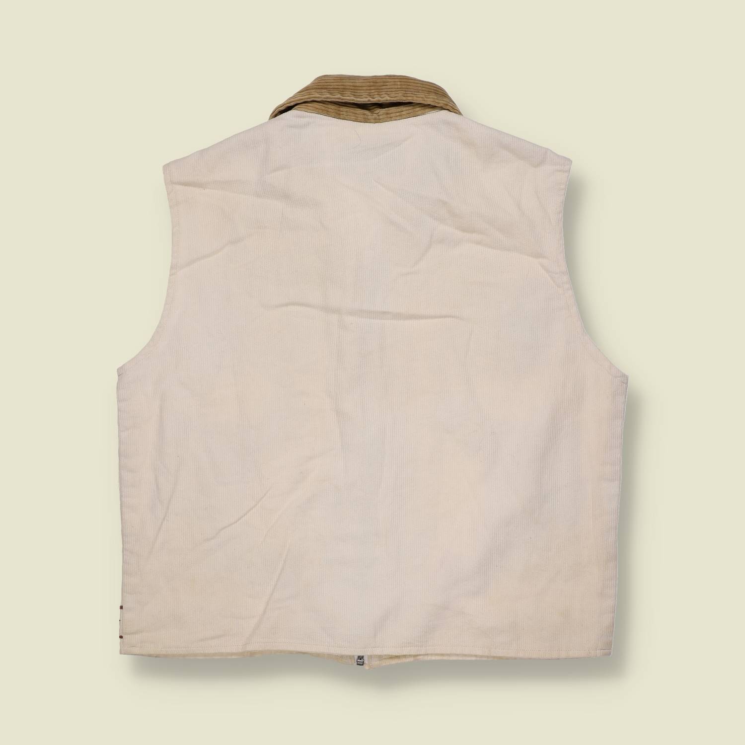 1990s | New Direction Waistcoat | 100% Cotton | Embroidered Autumn Motif - 10