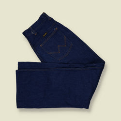 1970s | Wrangler | High-Waist Denim Flares - Blue - w28