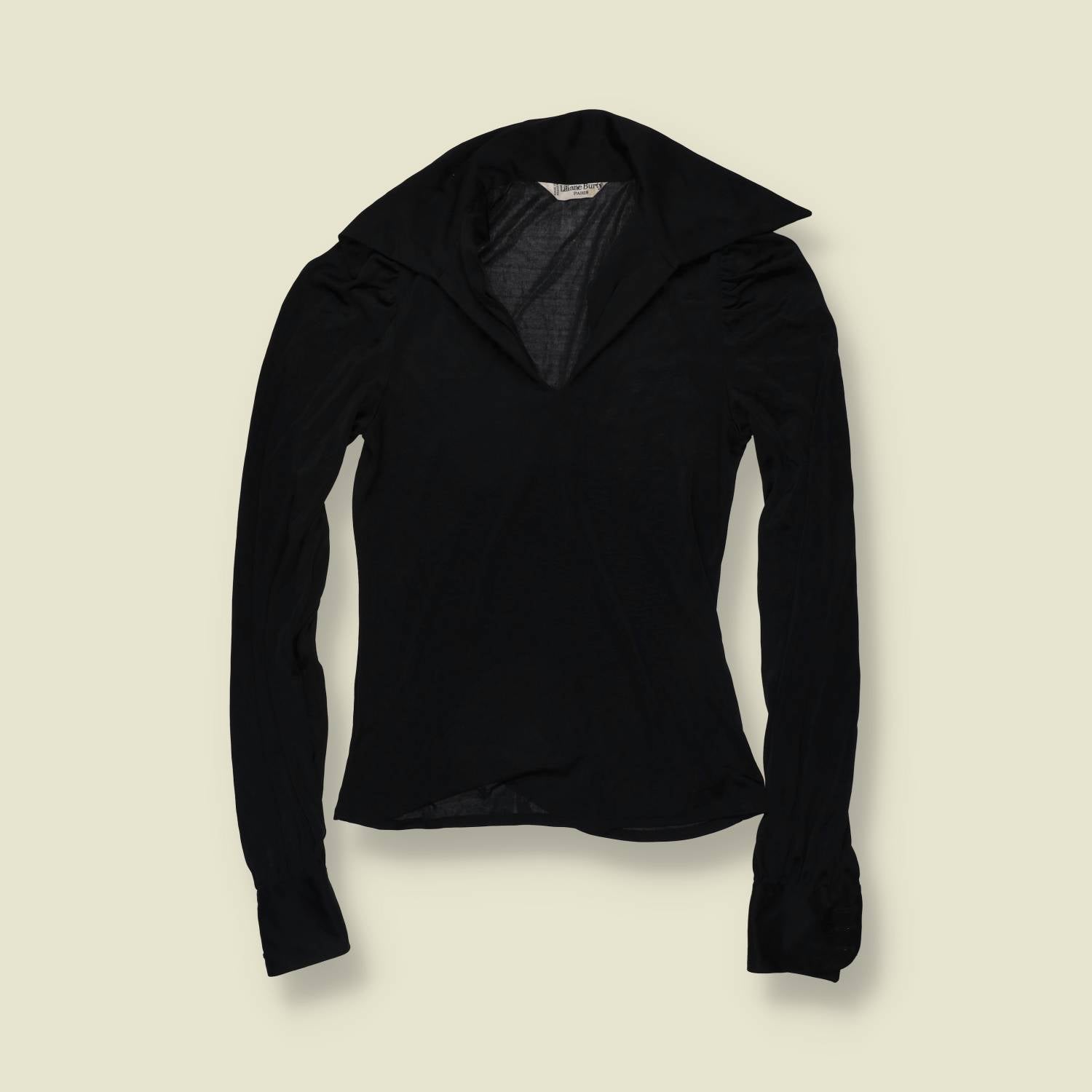 1970s | Liliane Burty | Black Top - Made in France - 4
