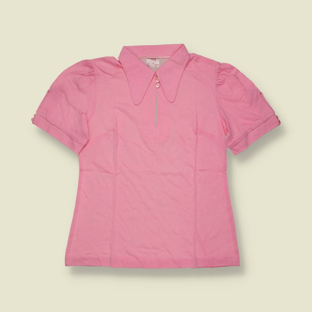 1970s | TGL | Pink Blouse - Deadstock - 8