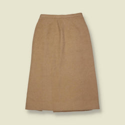 1960s | Camel Skirt - w24