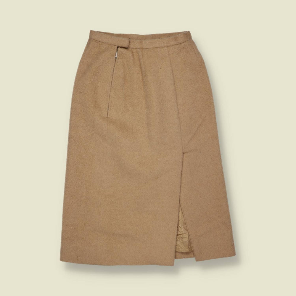 1960s | Camel Skirt - w24
