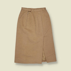 1960s | Camel Skirt - w24