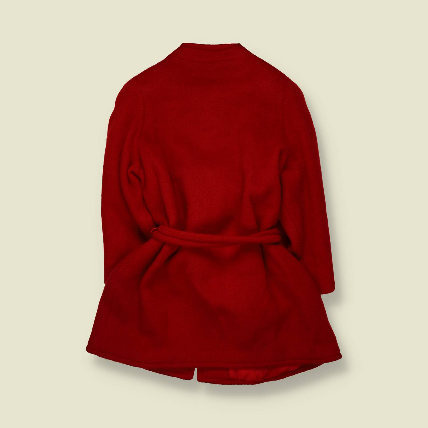1970s | Ladies Wool Coat | Red - 12