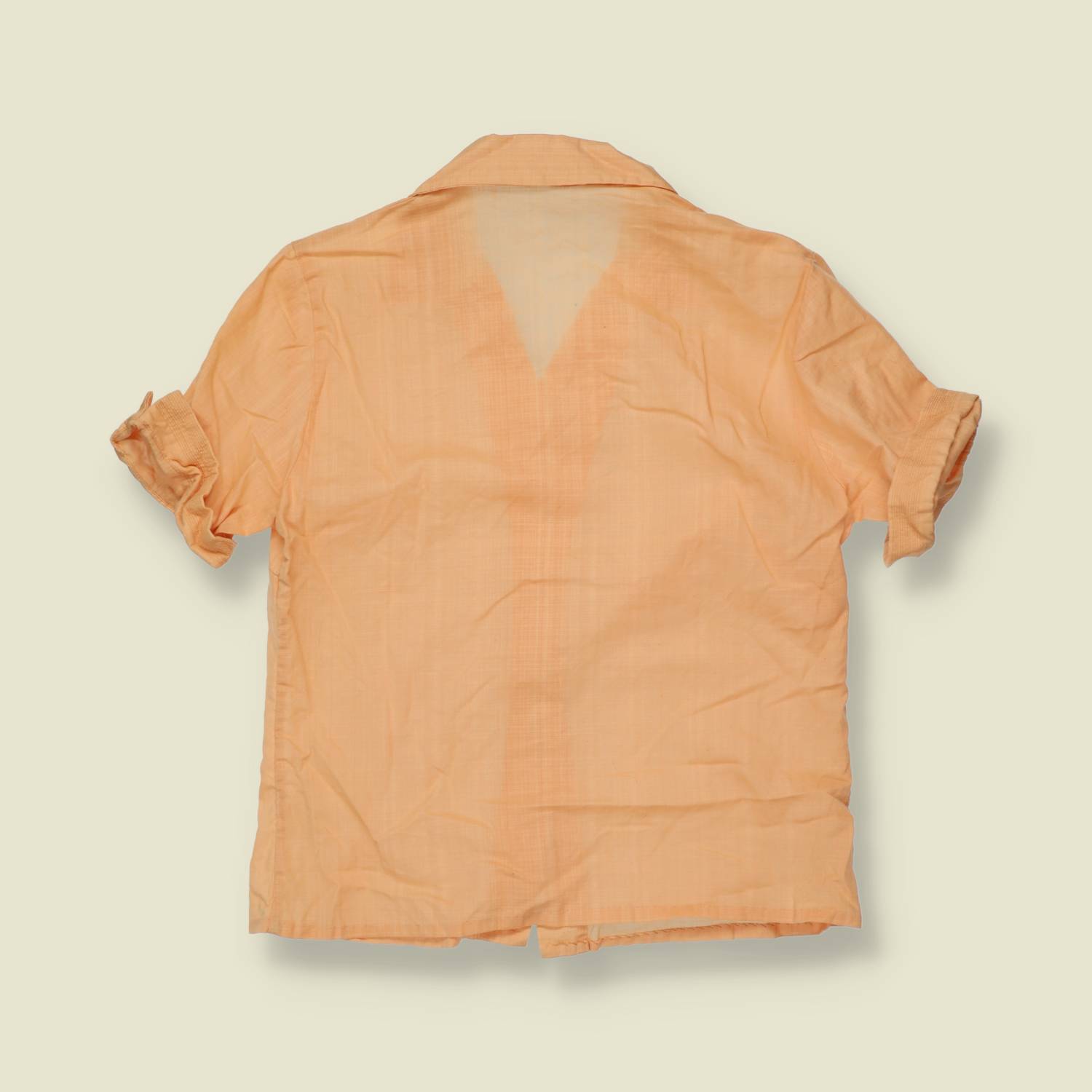 1970s | London Pride | Made In England | Blouse | Peach - 10