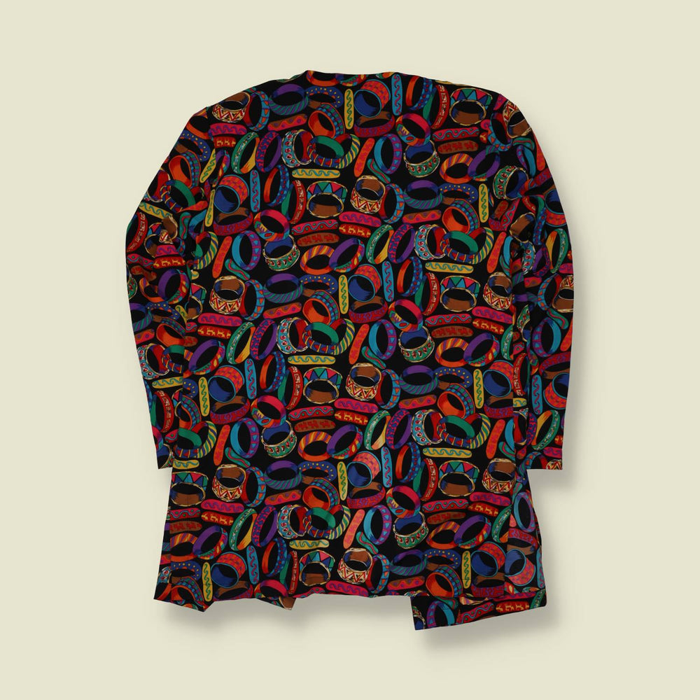 1980s | D. Terrell | Blouse Jacket | Black - 12