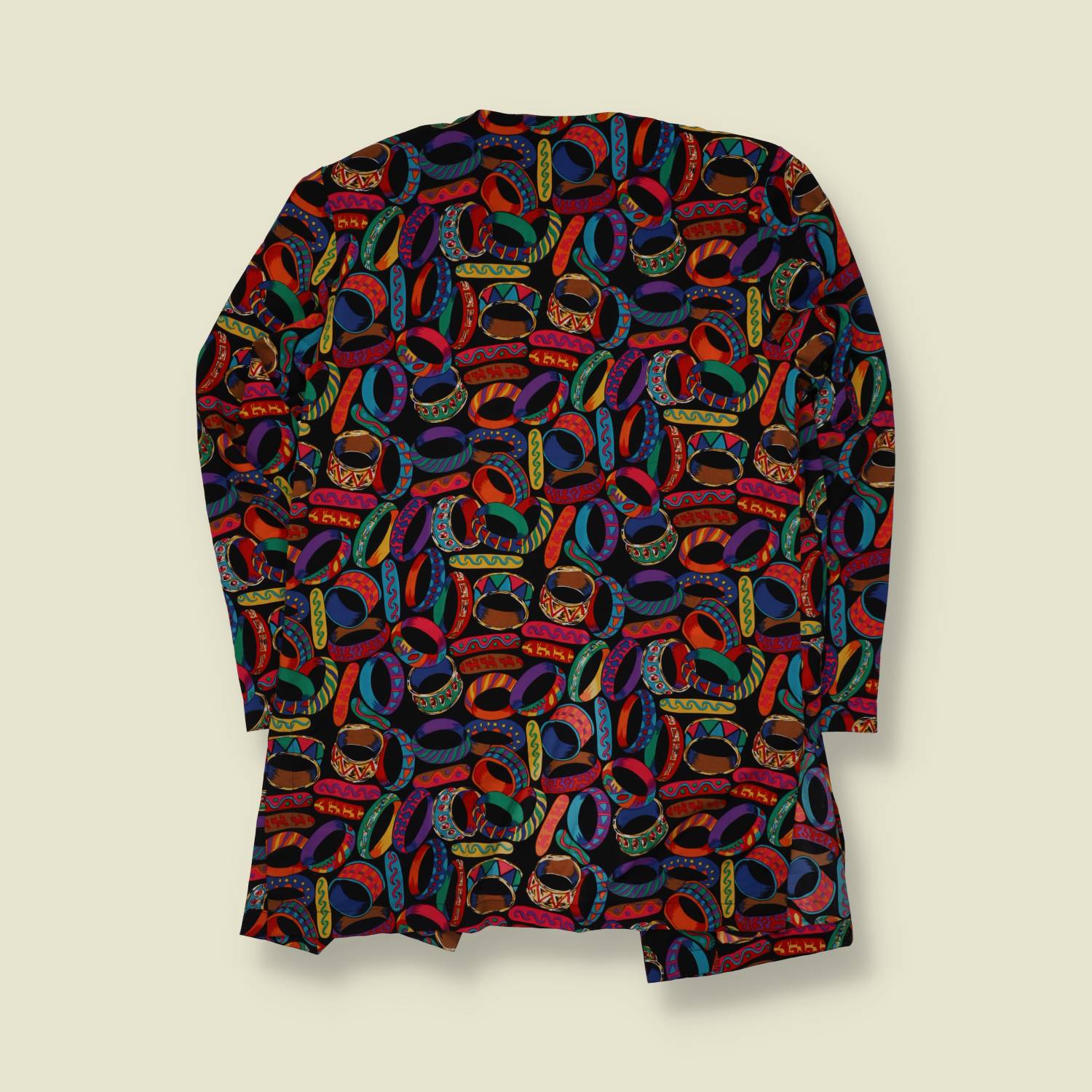 1980s | D. Terrell | Blouse Jacket | Black - 12