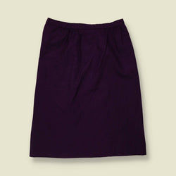 1970s | Pendleton | Made In USA | Pencil Skirt | Purple - w30