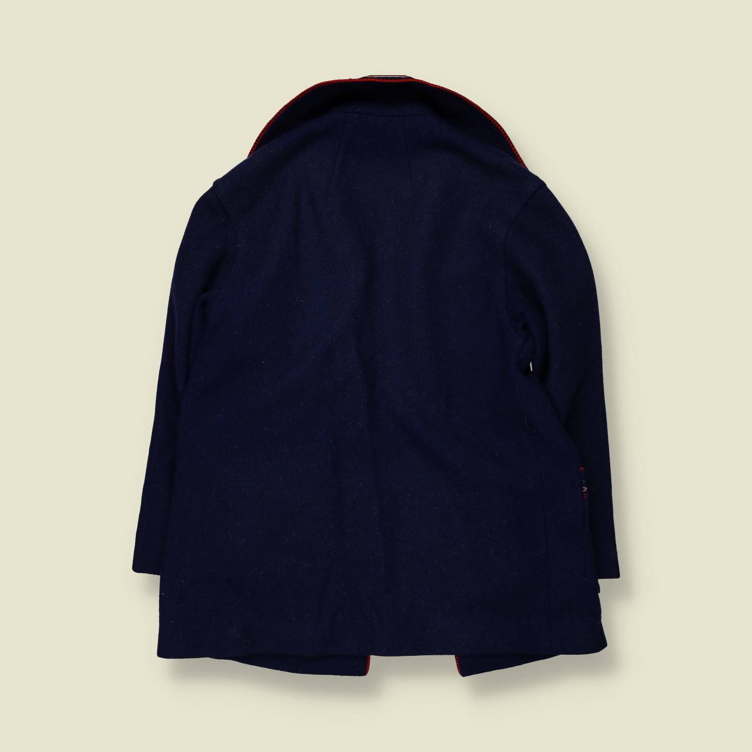 1970s | Mayor Of London | Wool Coat | Navy - 16
