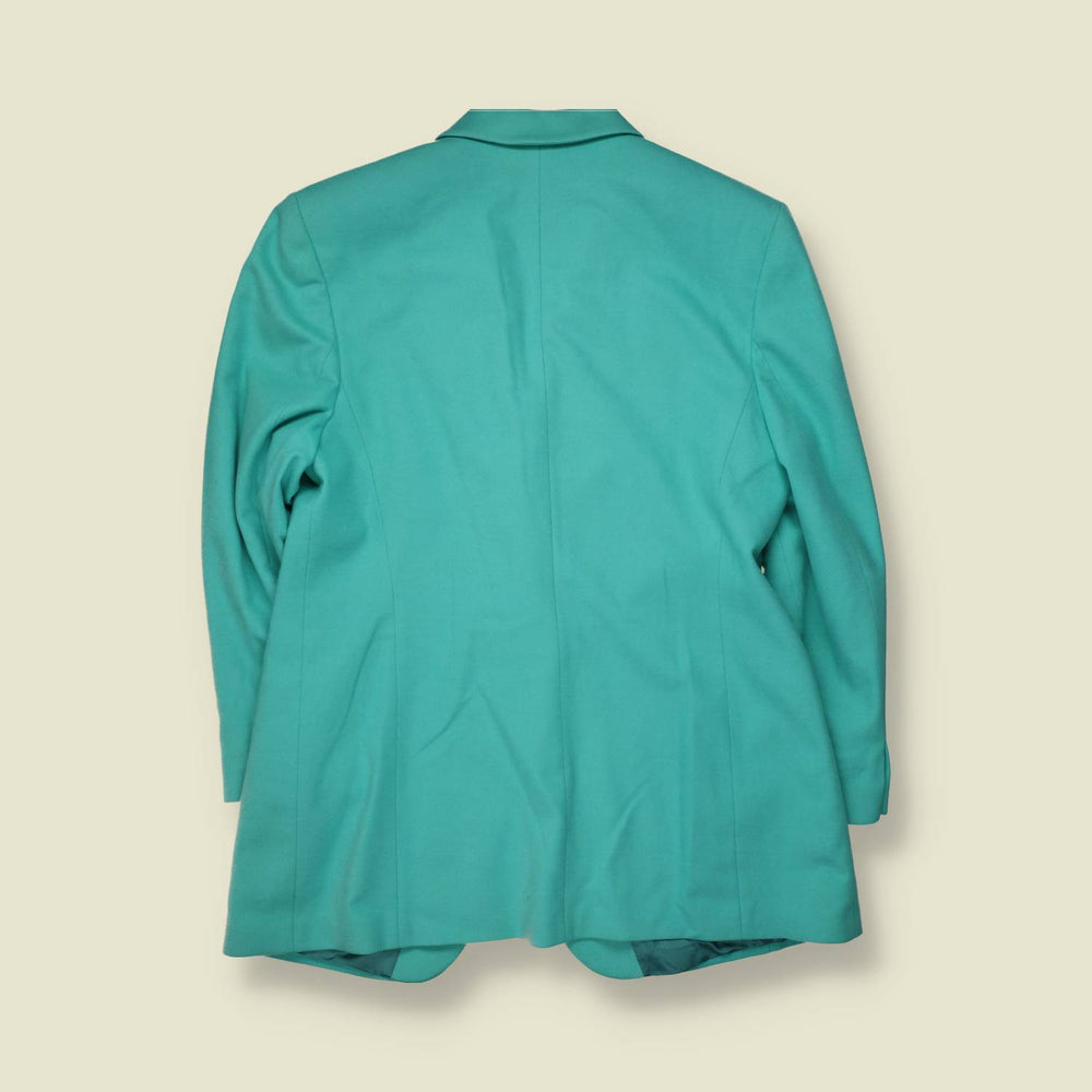 1980s | Louis Feraud | Made In Germany | Blazer | Turquoise - 16