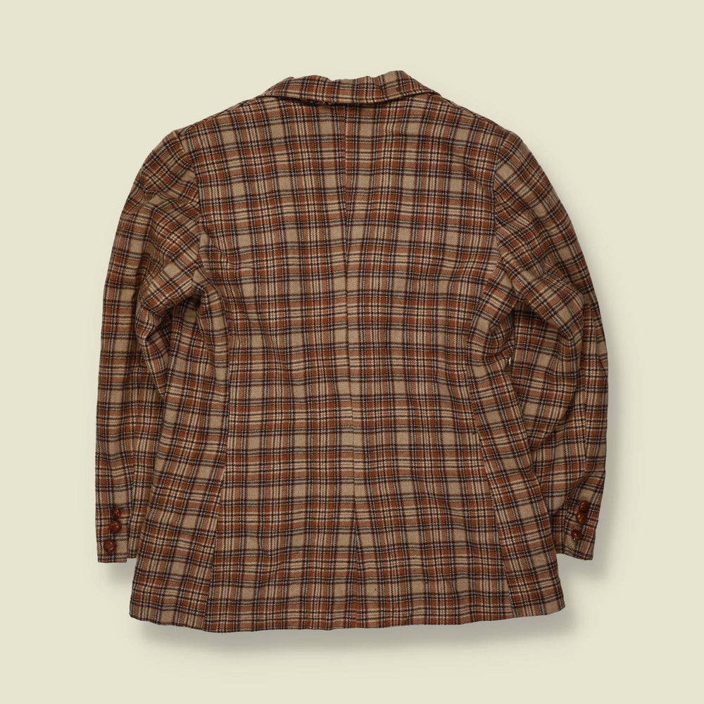 1970s | Pendleton | Made In USA | Blazer | Brown Check - 14