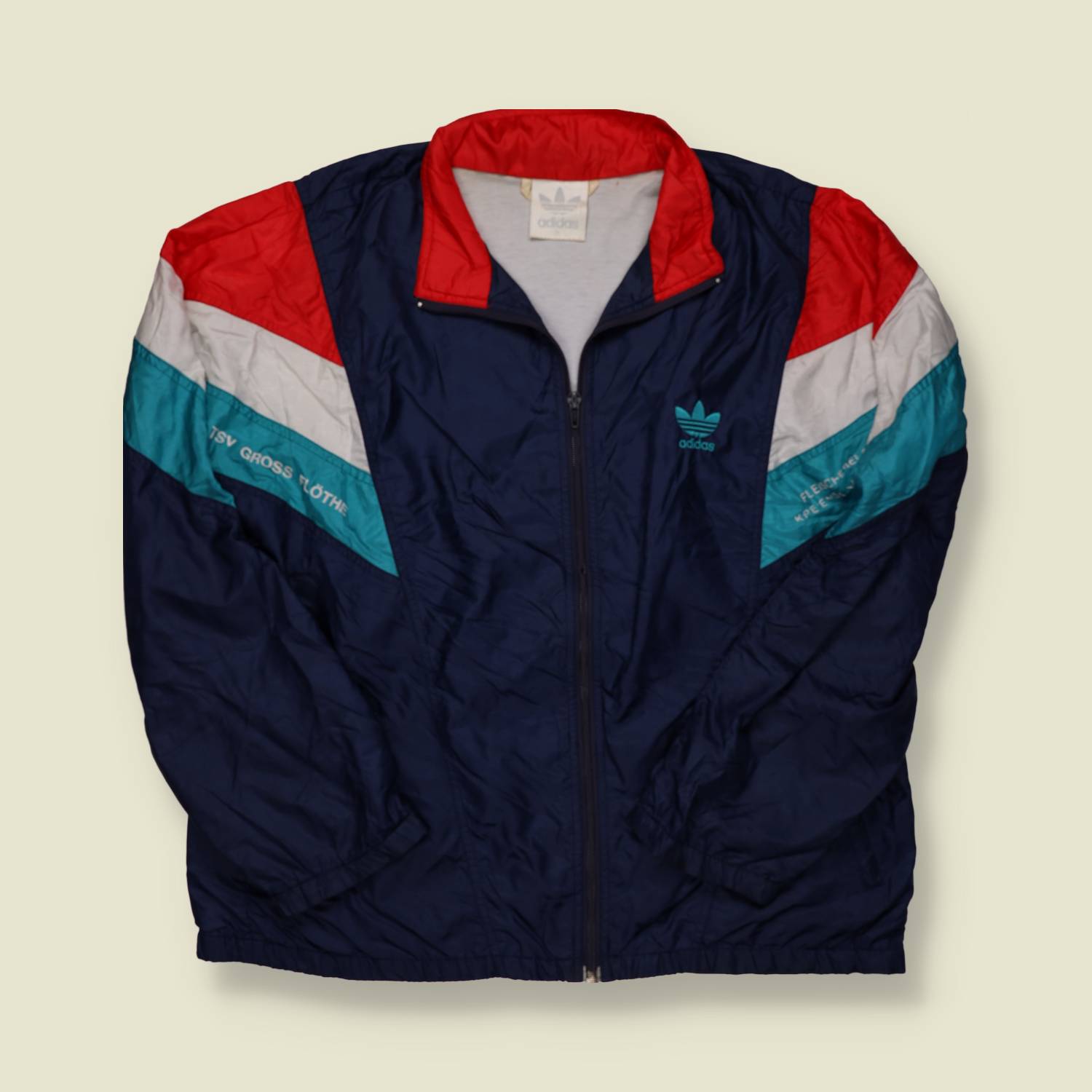 1980s Adidas Track Jacket - XXL