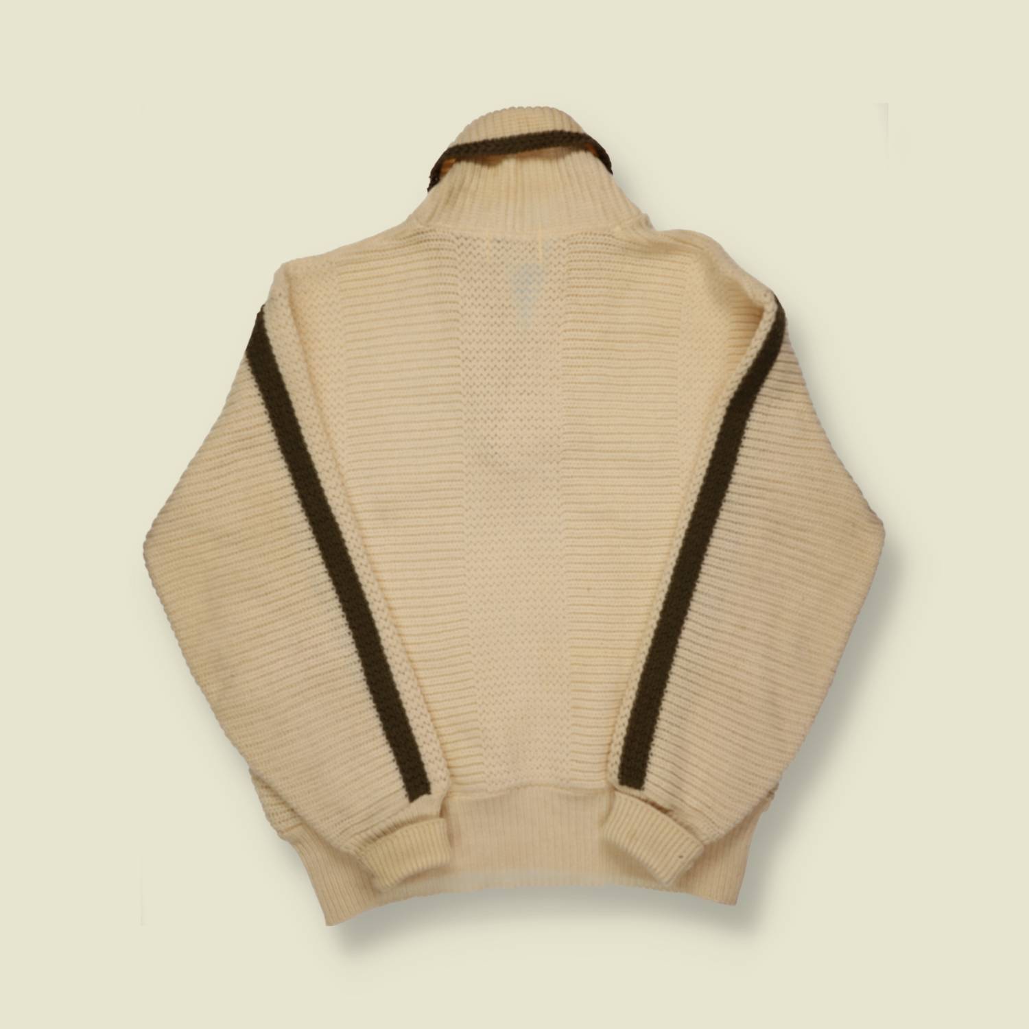 1960s Shawl Collar Knit - M