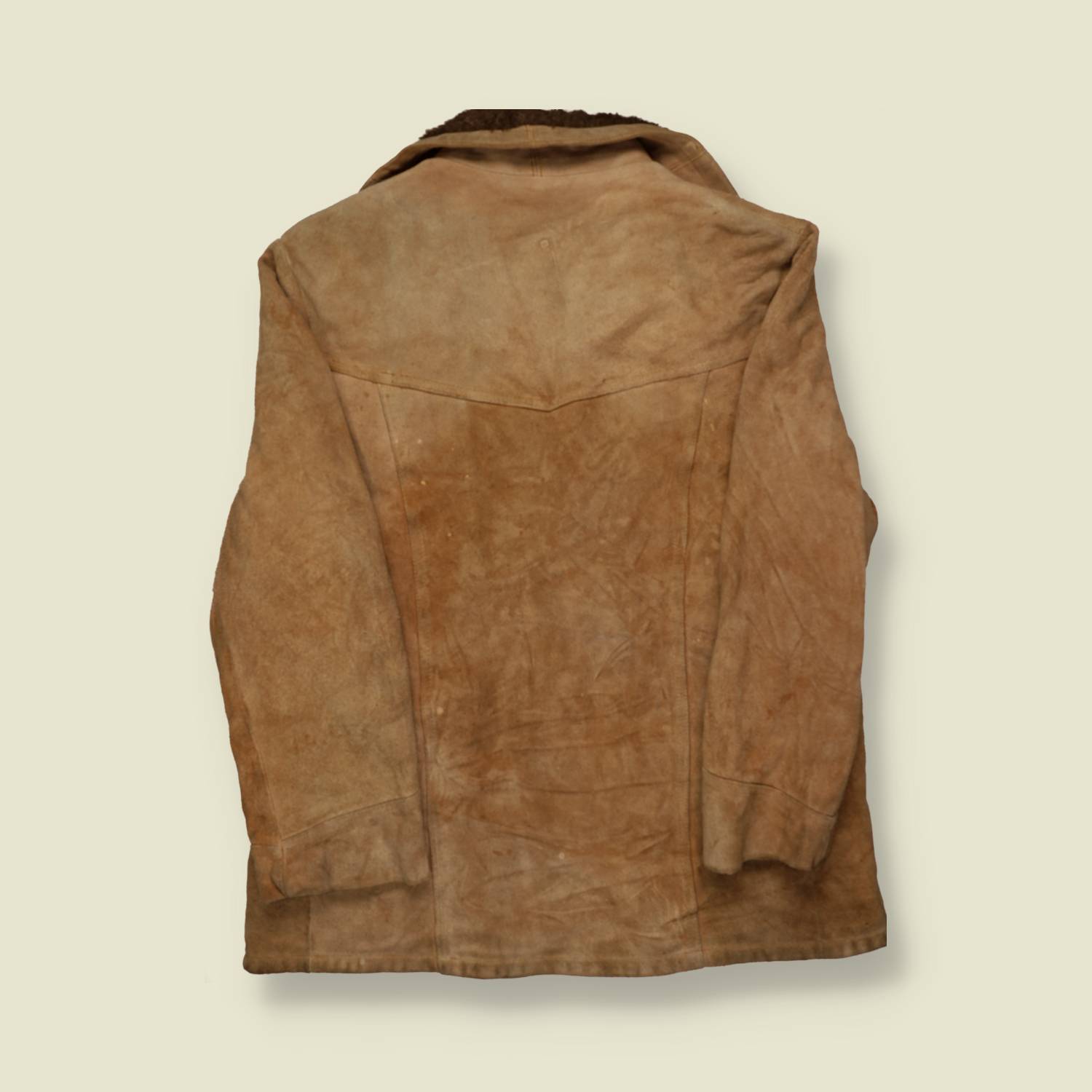 1970s Western Leather Coat - L