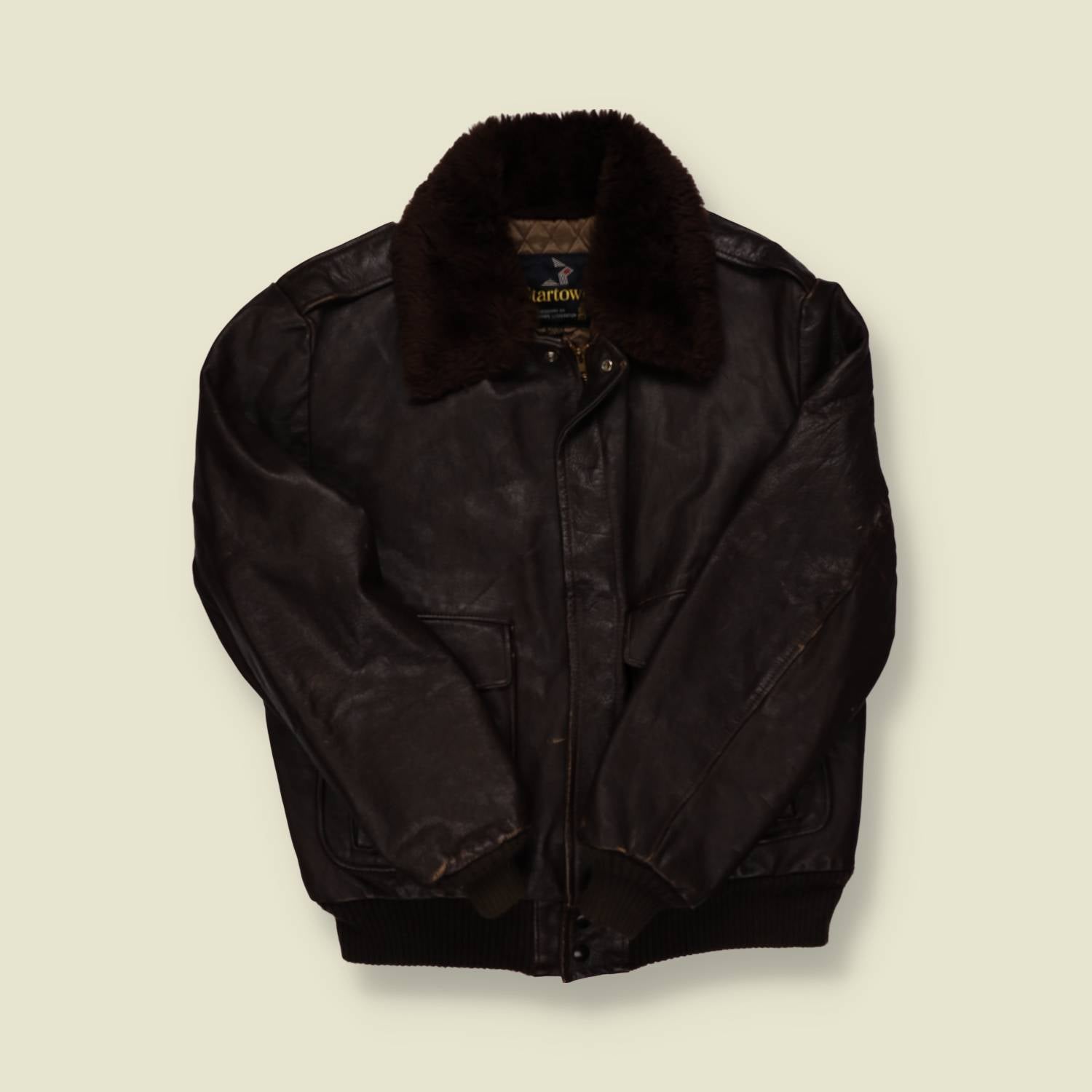1970s Made in USA Flight Jacket - M