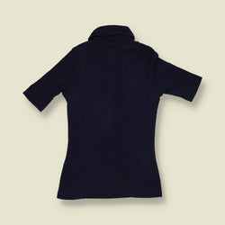 1970s | Kappa | Navy Blue Polo Shirt - 2