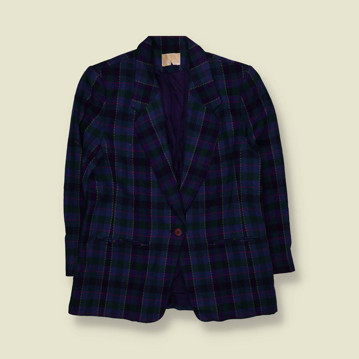 1980s | Pendleton | Plaid Blazer - 14