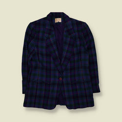 1980s | Pendleton | Plaid Blazer - 14