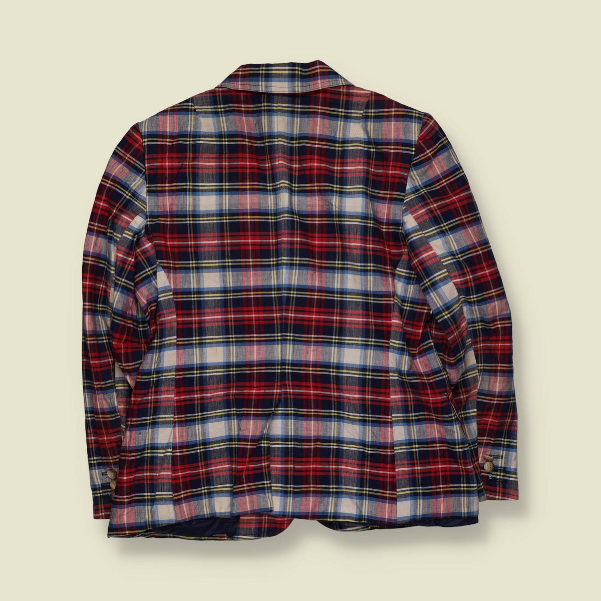 1980s | The Villager | Tartan Plaid Blazer - 10