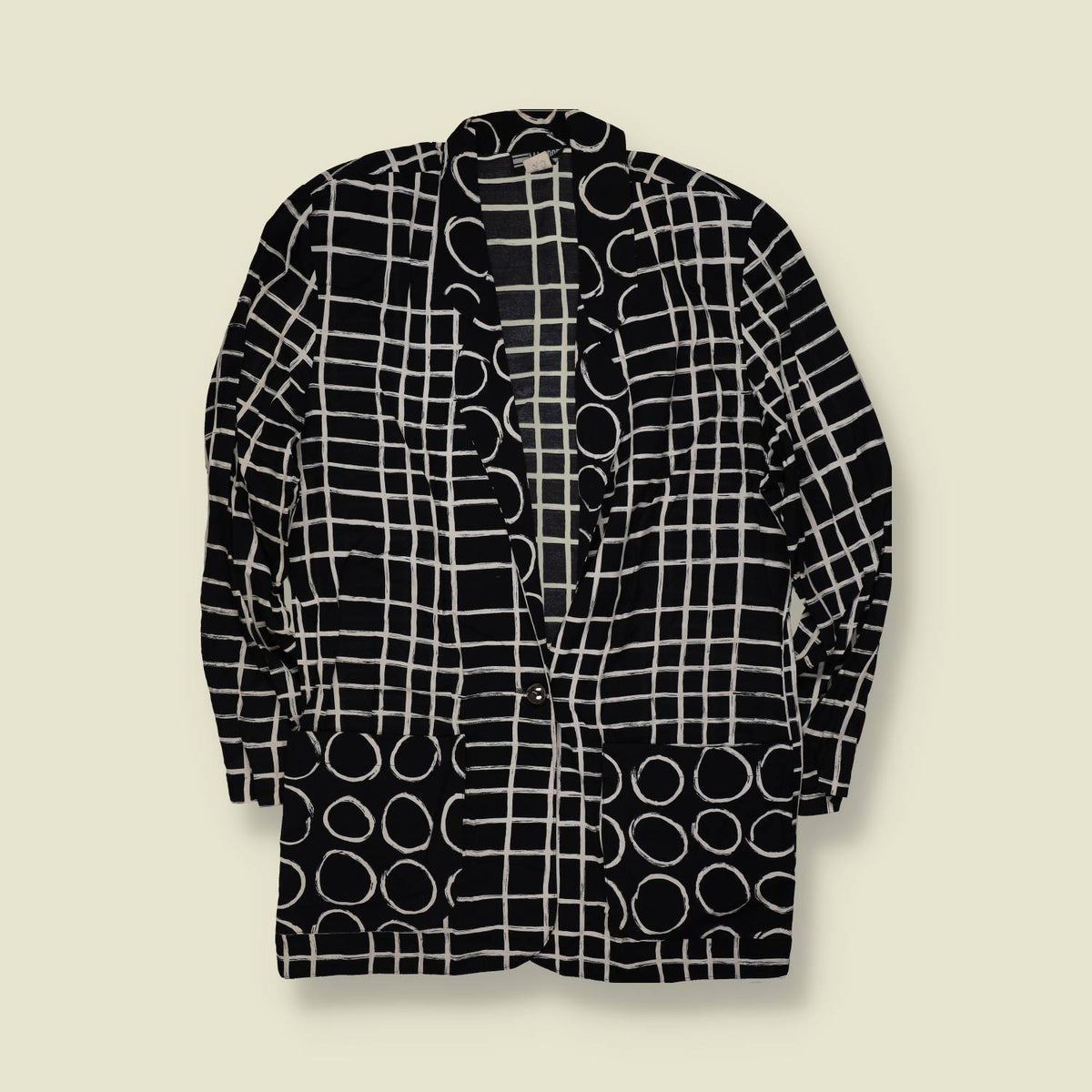 1980s | ML Sport | Abstract Geometric Blazer - 14