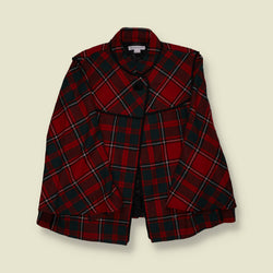1990s | Pendleton | Tartan Cape Coat - 14