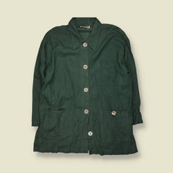 1990s | David Dart | Linen Utility Jacket - 18