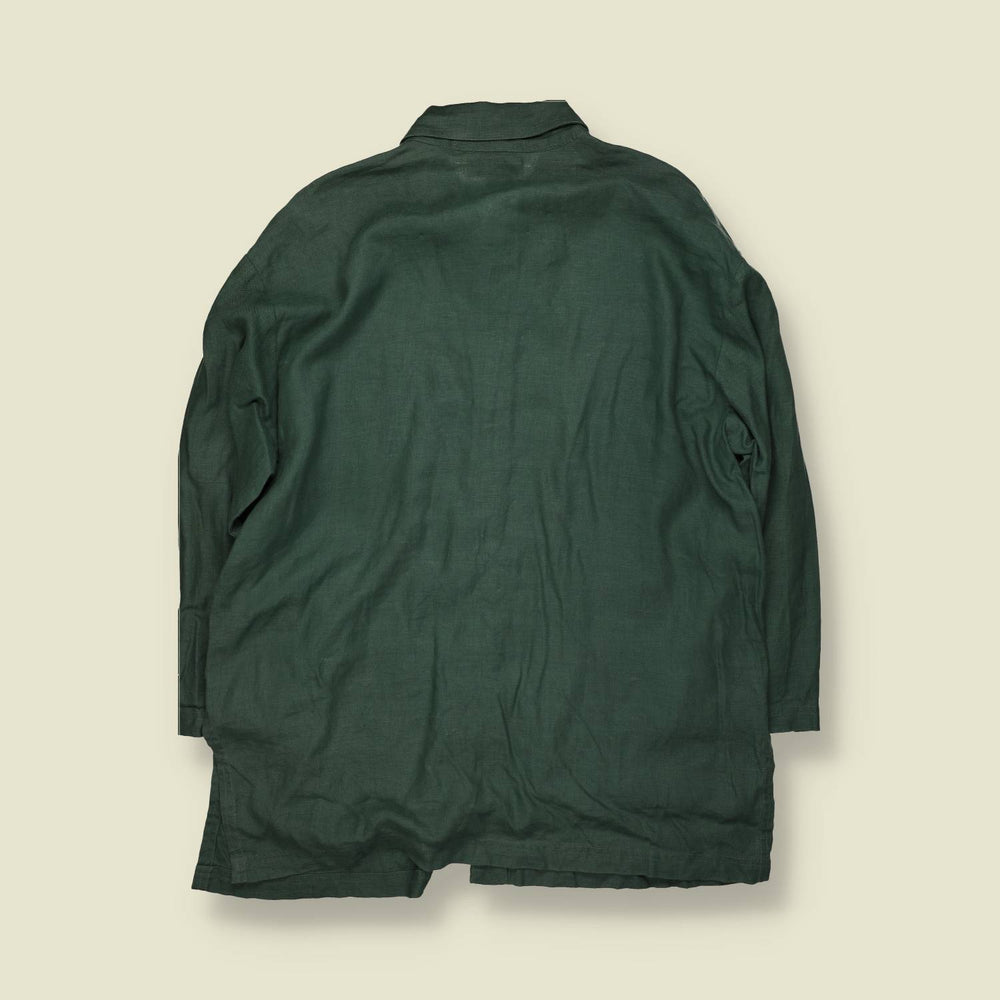 1990s | David Dart | Linen Utility Jacket - 18