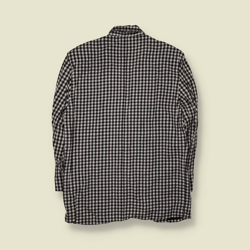 1980s | Andrew Sports Studio | Gingham Blazer - 14