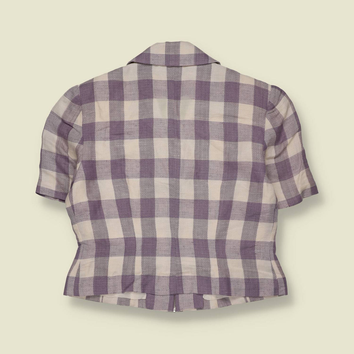1980s | Cynthia Howie | Gingham Zip Jacket - 8