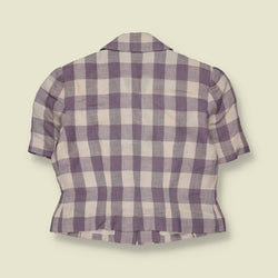 1980s | Cynthia Howie | Gingham Zip Jacket - 8