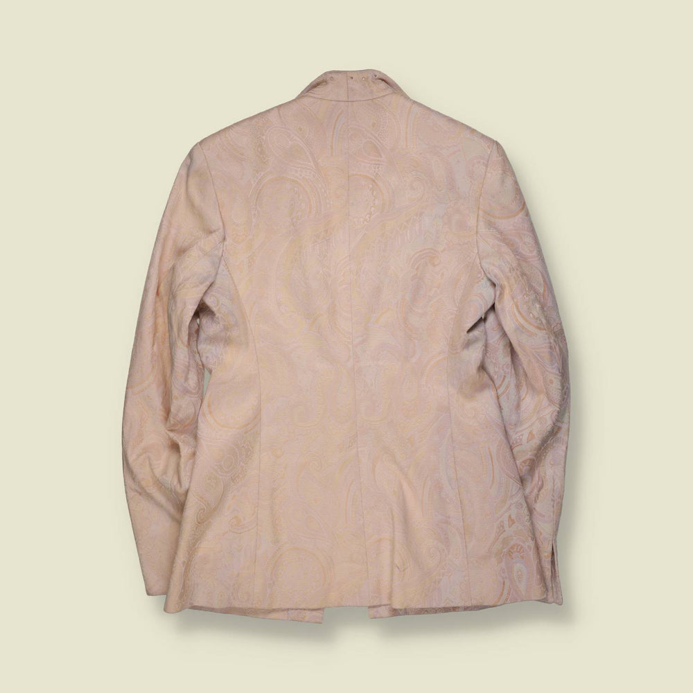 1980s | George Simonton | Embellished Paisley Blazer - 8