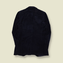 1970s | Navy Corduroy Blazer - XXS