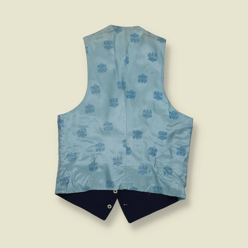 1970s | Reversible Check Waistcoat - XXS