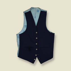 1970s | Reversible Check Waistcoat - XXS